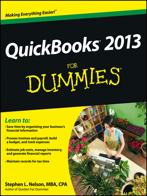 Title details for QuickBooks 2013 For Dummies by Stephen L. Nelson - Available